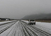 The weather conditions shown here explain why instrument approaches and approved altimeter setting sources are necessary in the Yukon